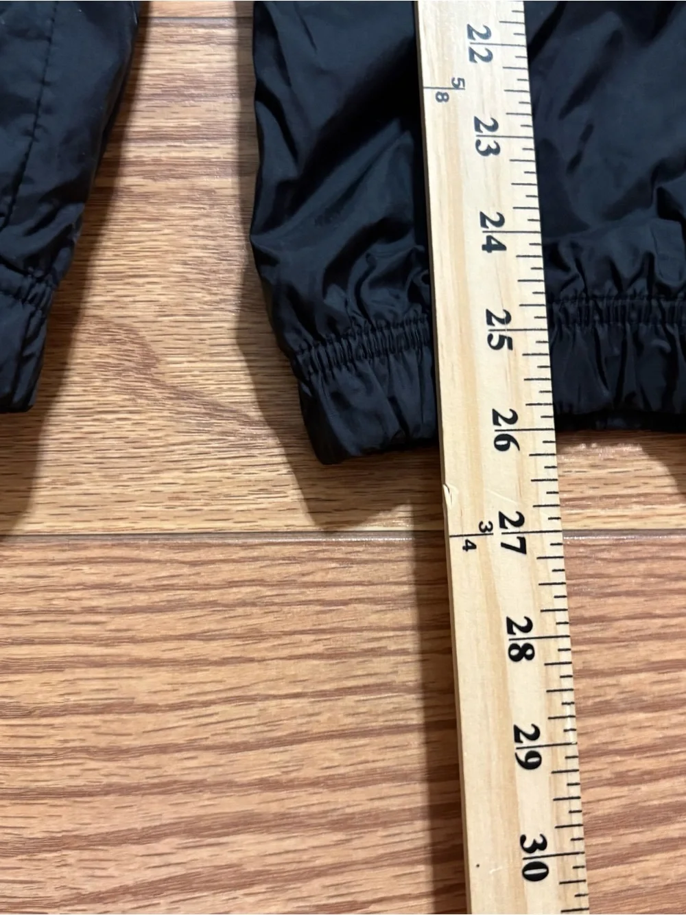 Vintage Nike Black Nylon Track Pants Joggers Running XL